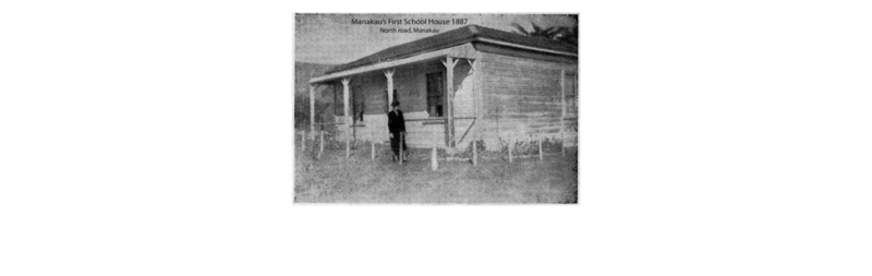 Manakau School North Manakau 1887