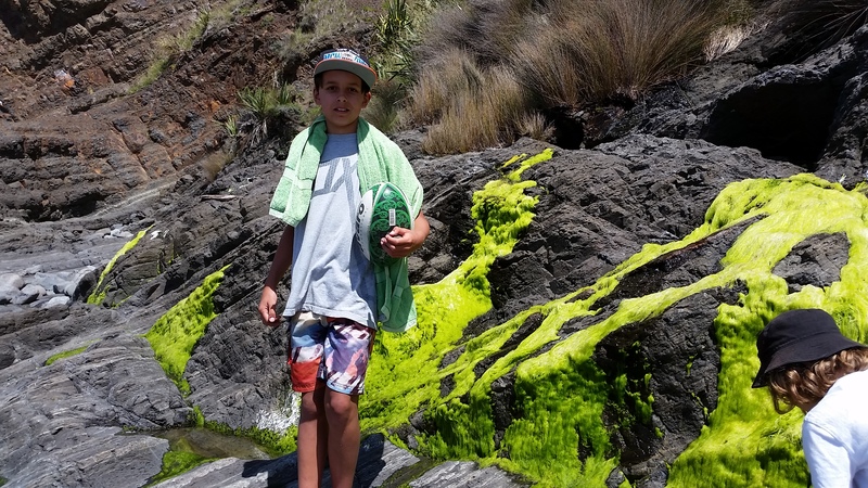 Kiritehere rock pools slime