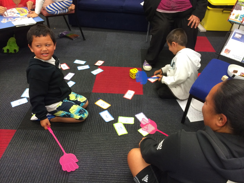 Christopher loves Counting Together with whanau