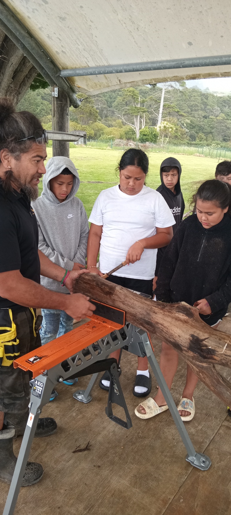 Matua Wiremu visits