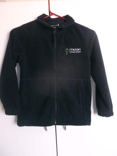 Thumbnail: Navy Polorfleece Jacket
