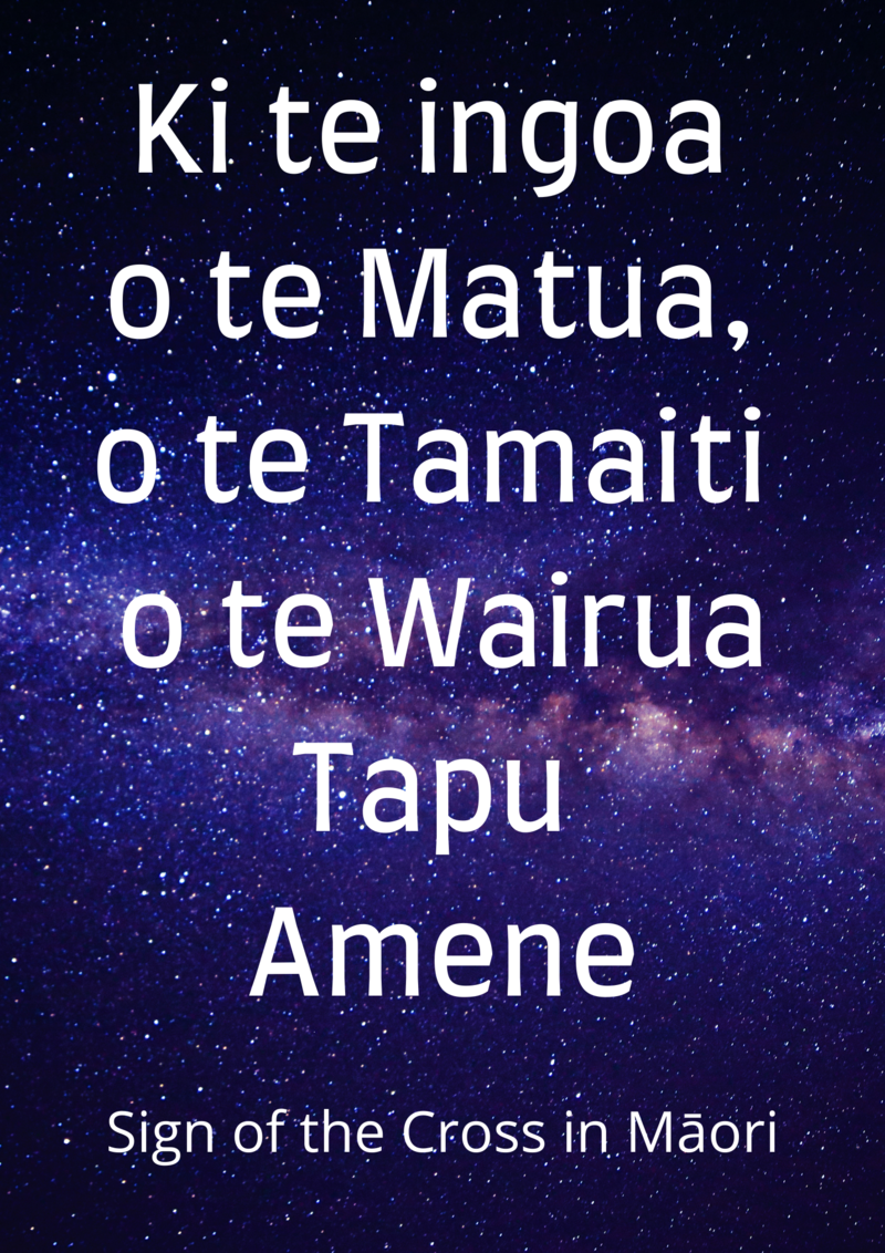  Sign of the Cross Māori